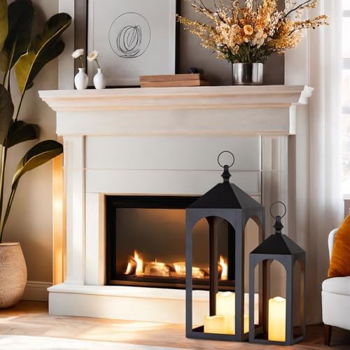 Staymoment Decorative Candle Lanterns Set of 2
