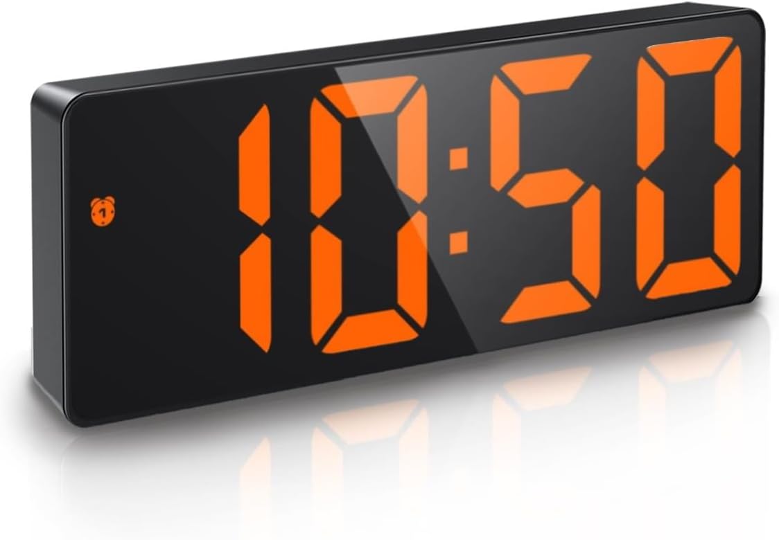 ORIA Digital Alarm Clock with 65 Inch Display