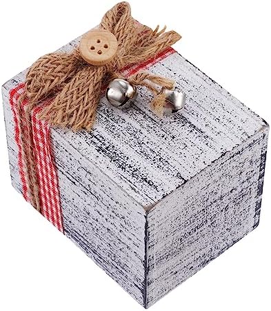 LIFKICH Wooden Candle Stand for Christmas Decor