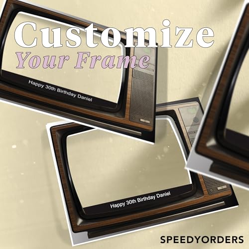 Custom Retro TV Set Photo Booth Prop for Parties