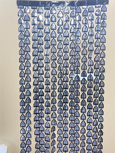 Otalibo Halloween Ghost Foil Curtains 2 Pack
