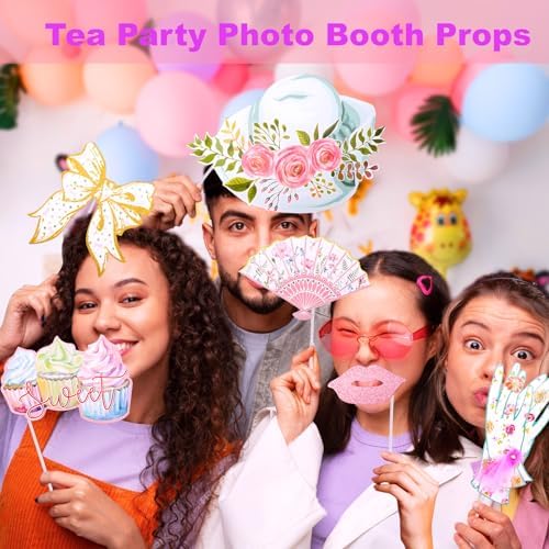 Mity Rain 14 Pcs Tea Party Decorations