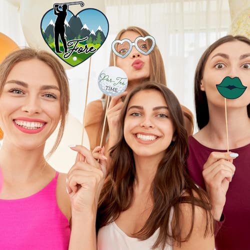 Duormal Golf Party Photo Booth Props Set