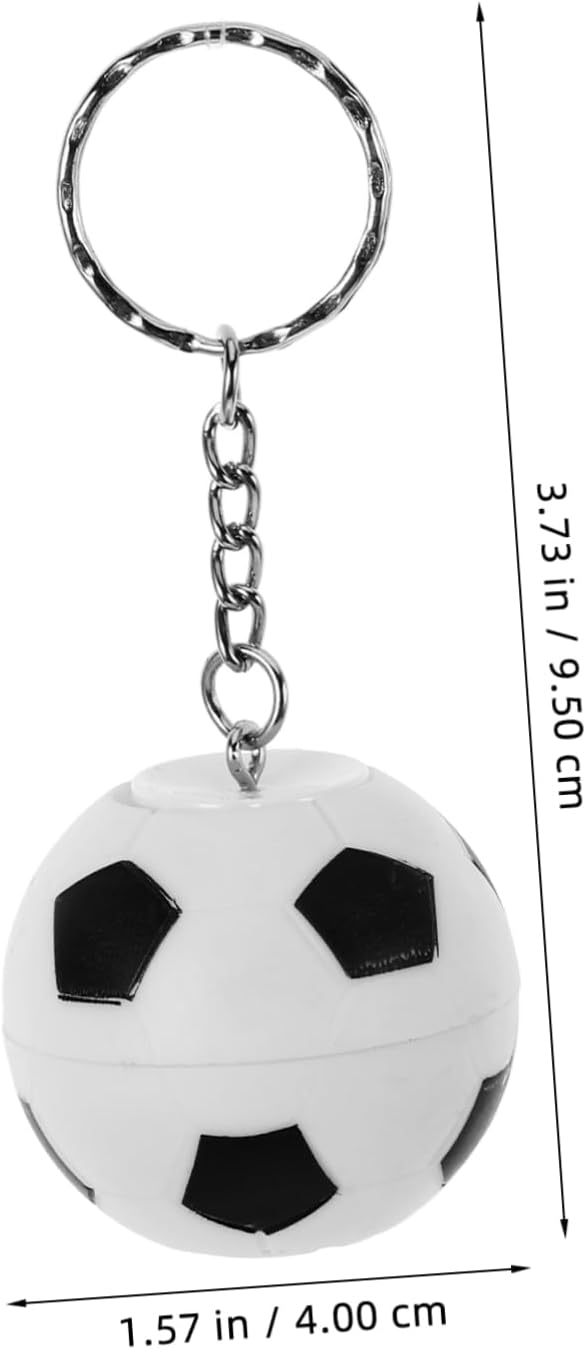 3D Soccer Keychain Pendant for Sports Fans