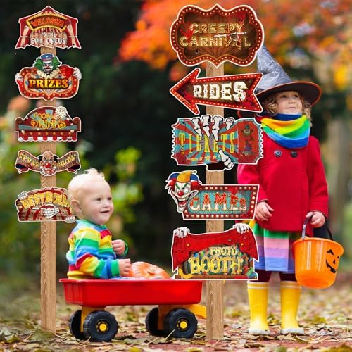Blulu 21 Pcs Halloween Party Decorations
