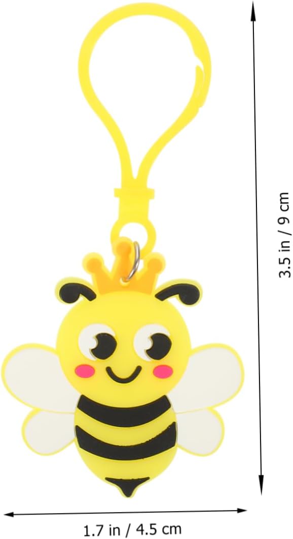 Cute Cartoon Bee Keychain for Party Favors
