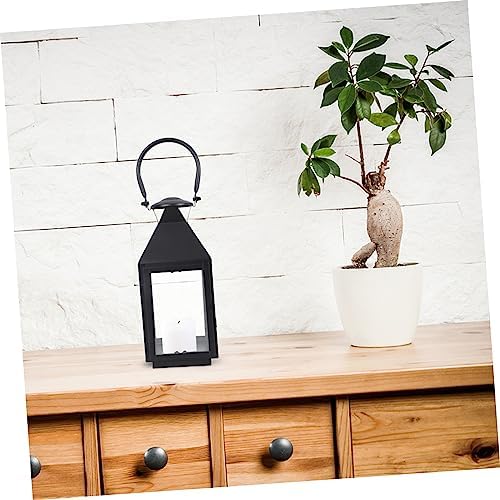 Nordic Iron Candle Lantern for Christmas Decor
