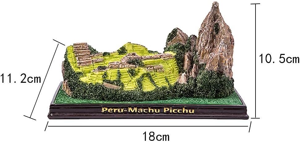 Machu Picchu Statue Home Decor Sculpture Desktop Ornament