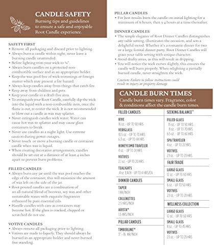 Root Candles Coastal Sunrise Honeycomb Jar Candle