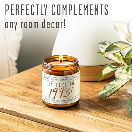 Limited Edition 1993 Soy Candle 32nd Birthday Gift for Her