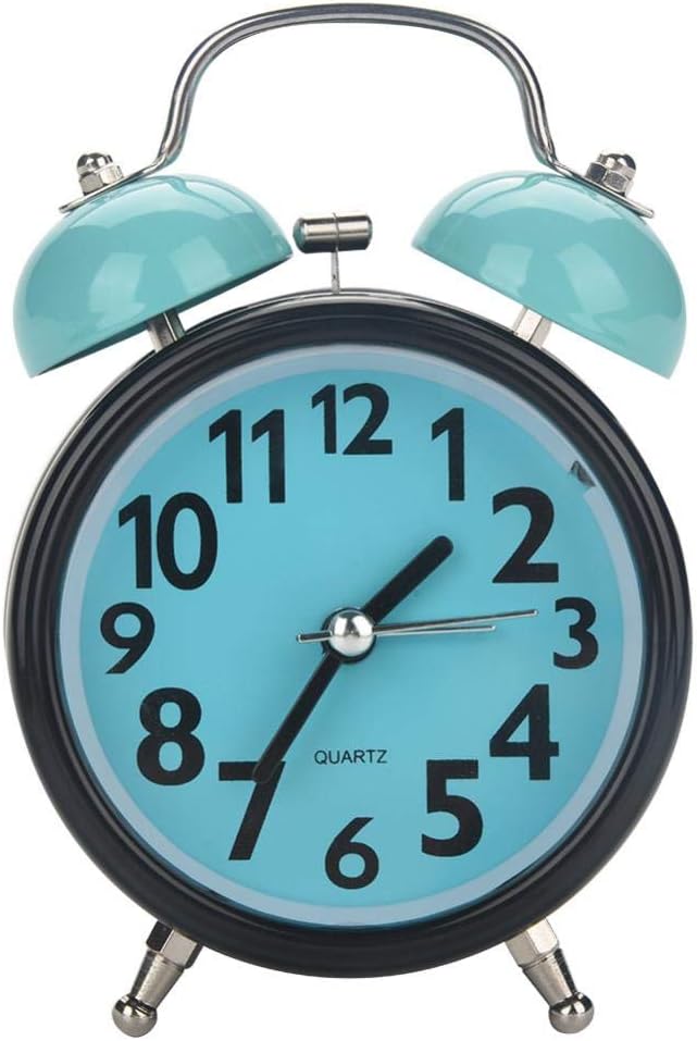 Boquite Mechanical Alarm Clock with Night Light