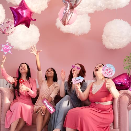 22 Pcs Music Themed Photo Booth Props for Girls Parties