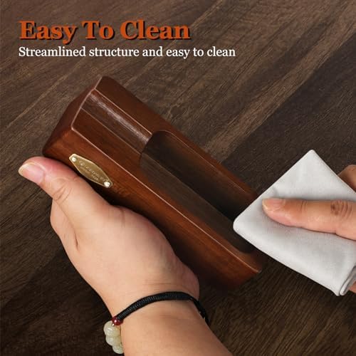 Usewire Wooden Cigar Ashtray with Holder