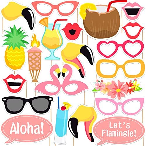 KatchOn Luau Photo Booth Prop Frame 28x23 Inch