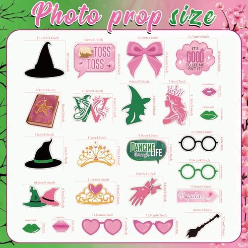 Witch Party Decorations Photo Booth Props Frame