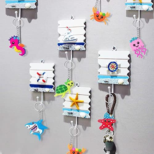 CiciBear 24 Pack Sea World Keychains for Parties