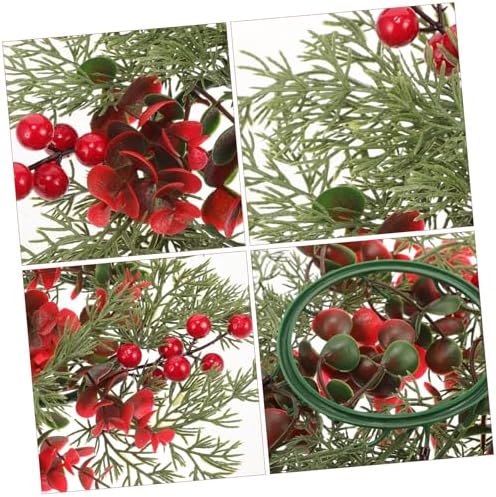 Christmas Candle Wreath for Holiday Decor