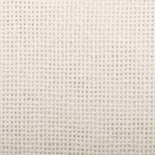 VHC Brands Burlap Antique White Farmhouse Curtains Set of 2