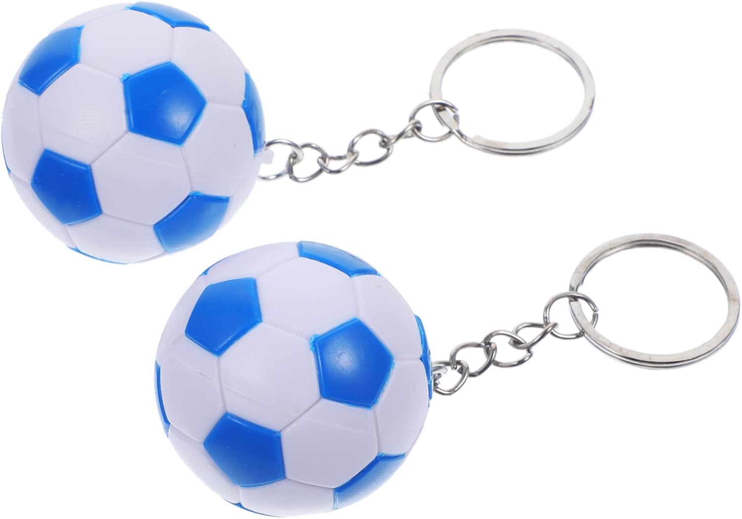 VICASKY 2PCS Soccer Ball Keychains for Football Fans