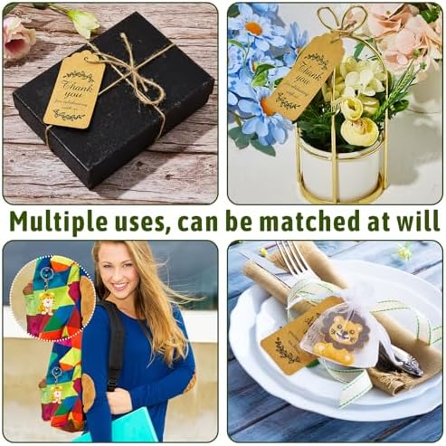 270 Pieces Jungle Animal Keychain Party Favor Set