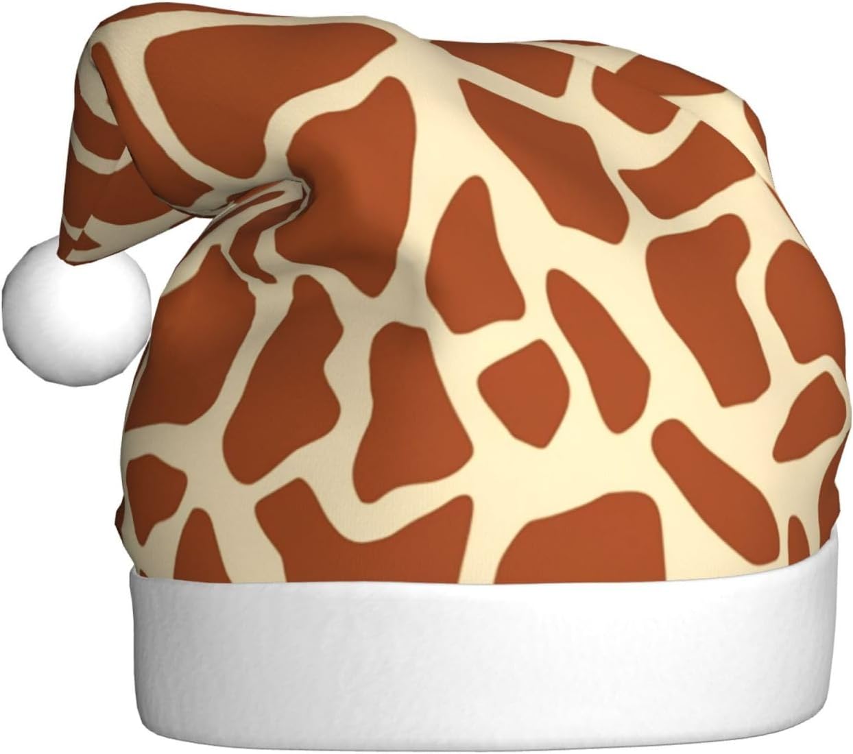 Colorful Butterfly Print Christmas Hat for Adults