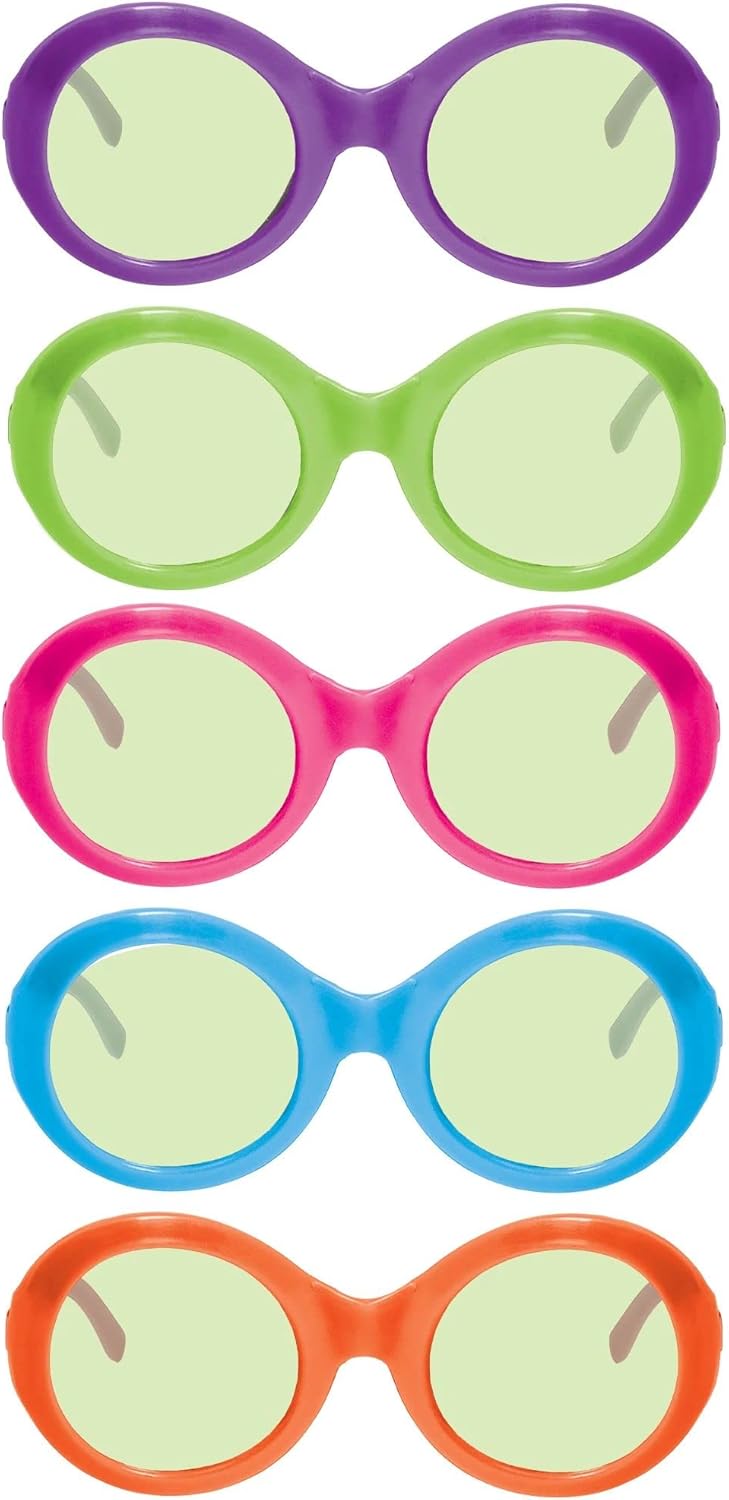 Groovy 70s Disco Party Glasses Pack of 10
