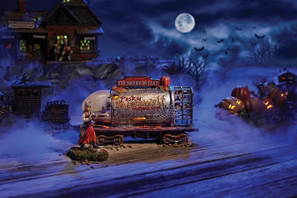 Department 56 Werewolf Hunter Halloween Figurine 36 Inch