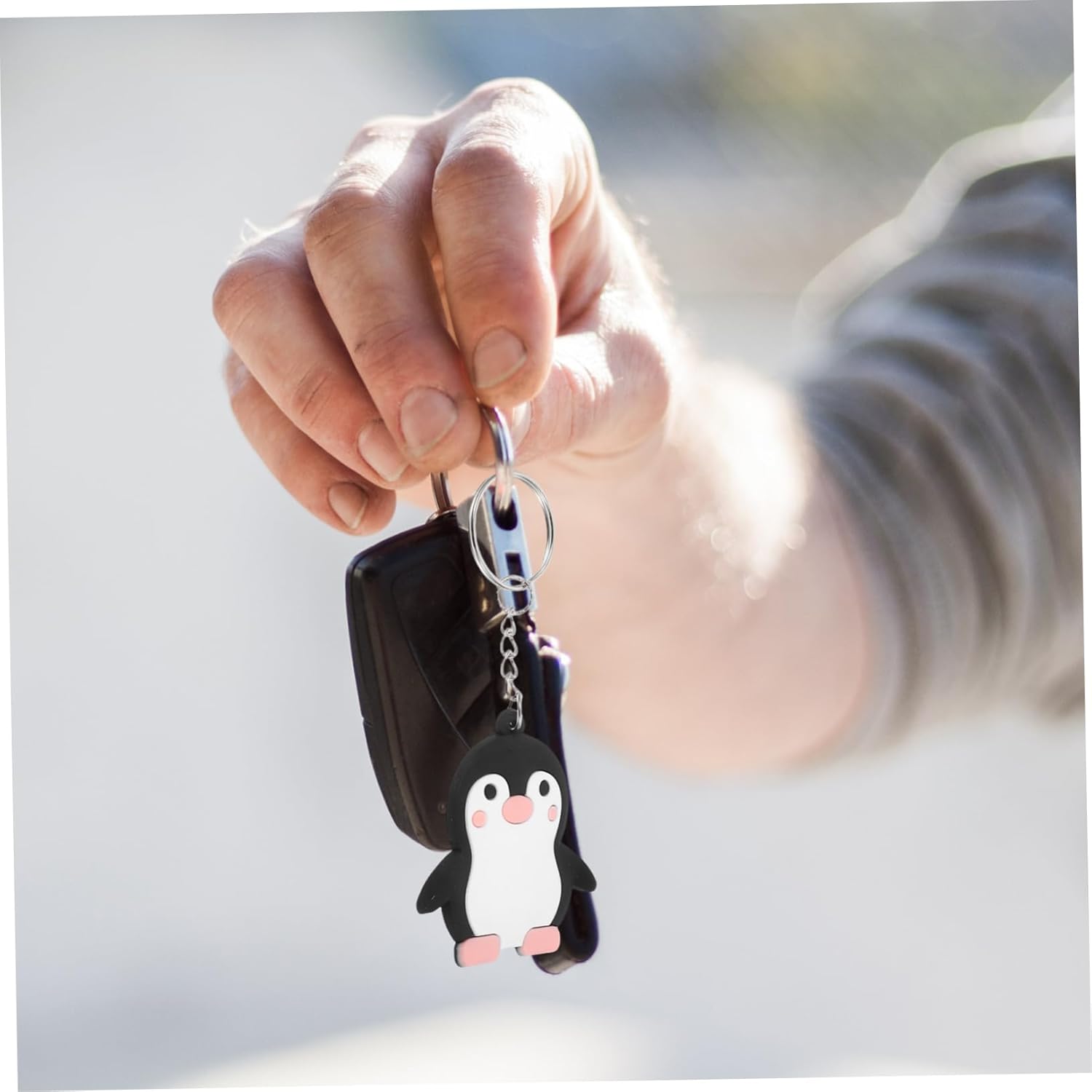 24Pcs Adorable Penguin Keyrings for Animal Themed Parties