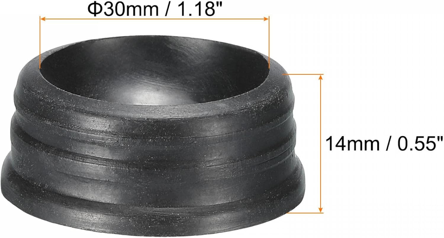 MECCANIXITY Crystal Ball Display Stand Black 3cm Diameter Pack of 20