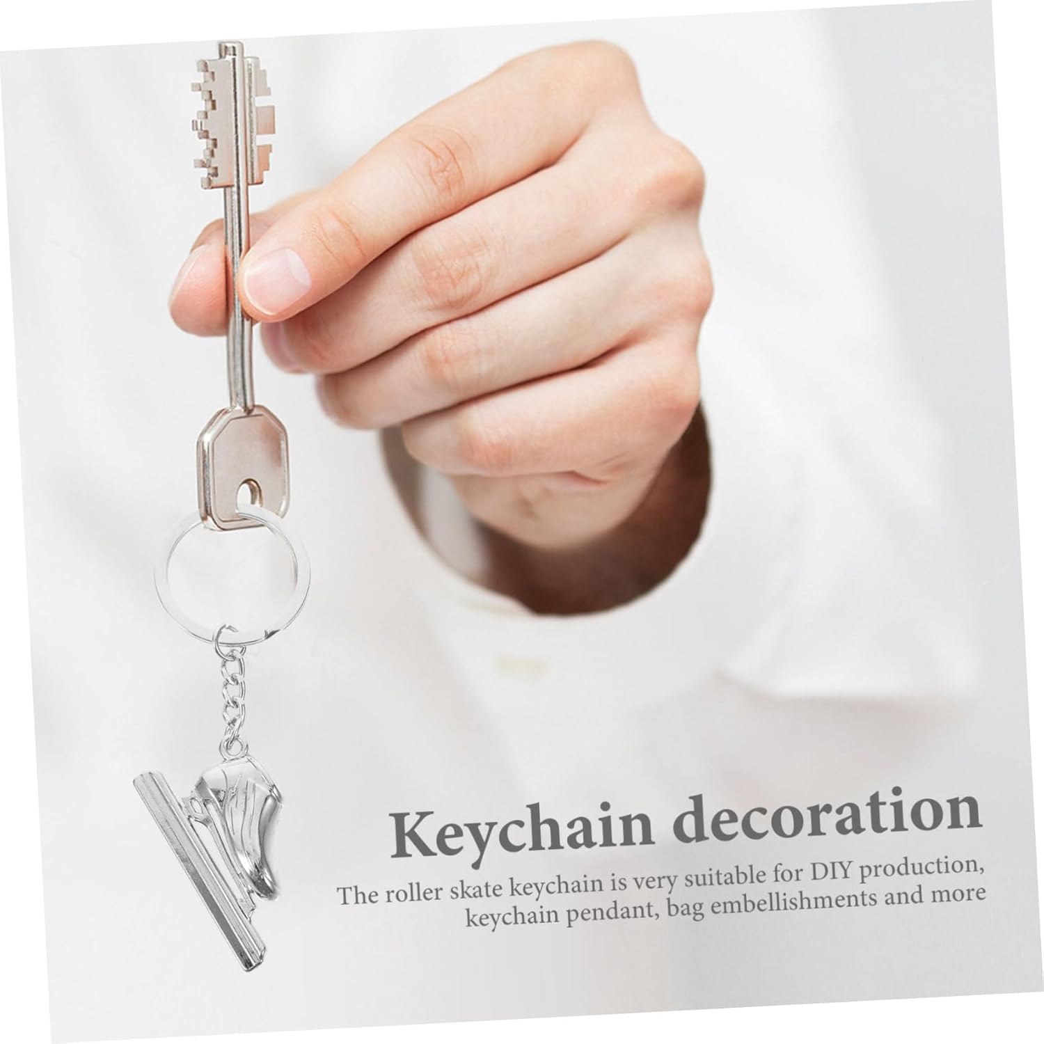 2pcs Roller Skating Keychain for Bags and Backpacks
