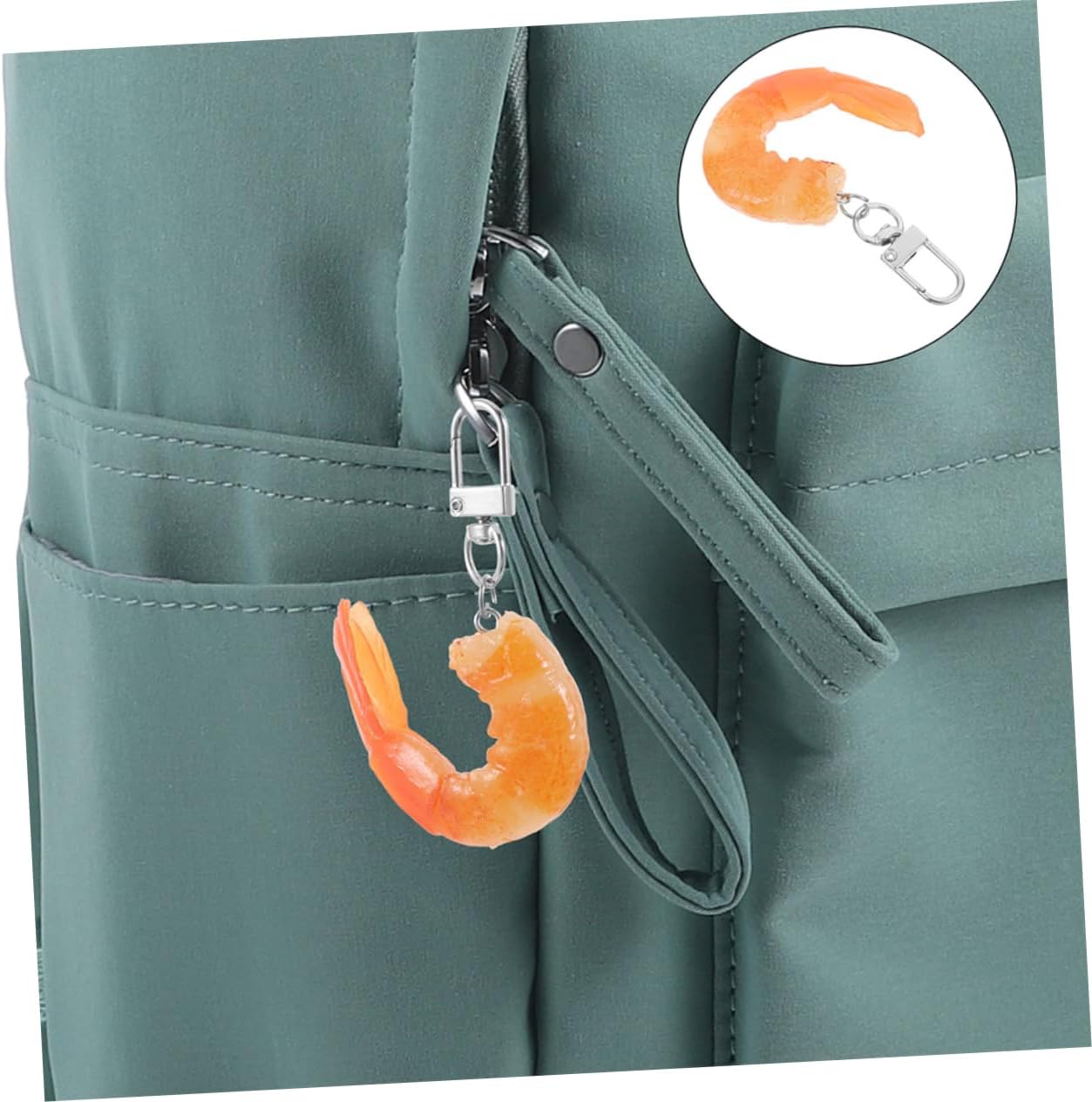 Ciieeo 5Pcs Cute Crawfish Keychain Party Favors