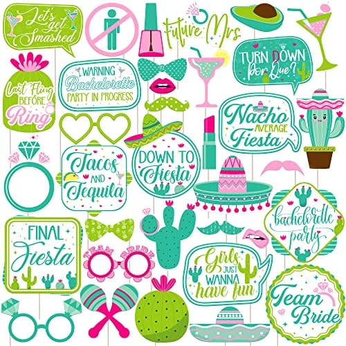 KatchOn Bachelorette Photo Booth Props Pack of 35