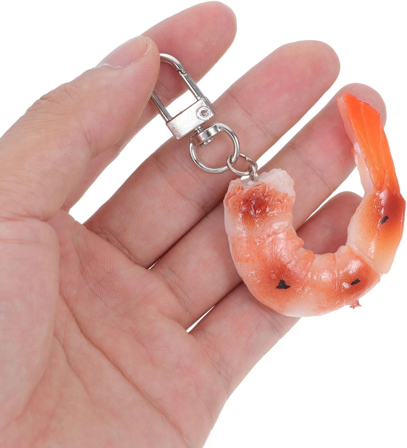 STOBAZA Shrimp Key Ring Car Key Charm