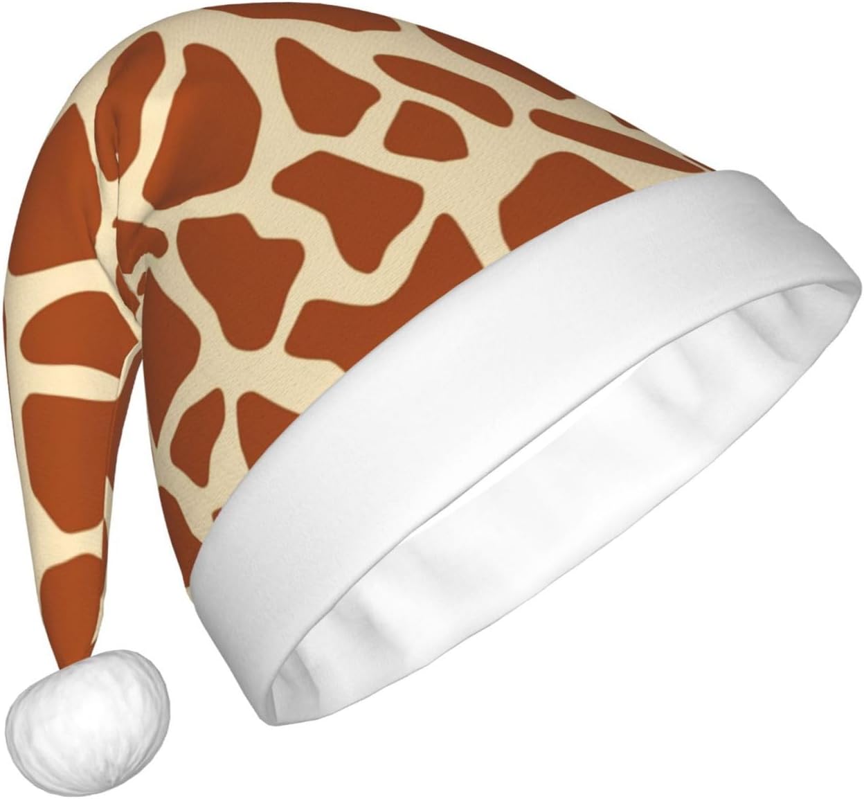 Colorful Butterfly Print Christmas Hat for Adults