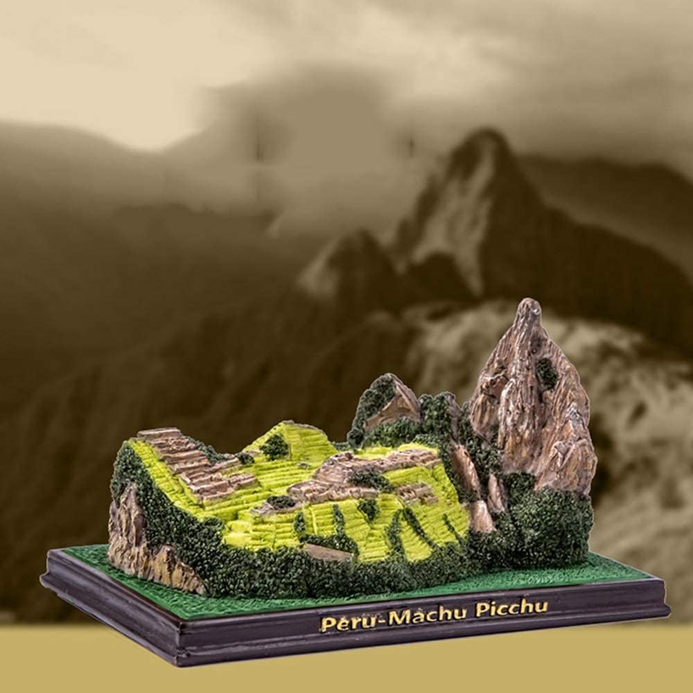Machu Picchu Statue Home Decor Sculpture Desktop Ornament