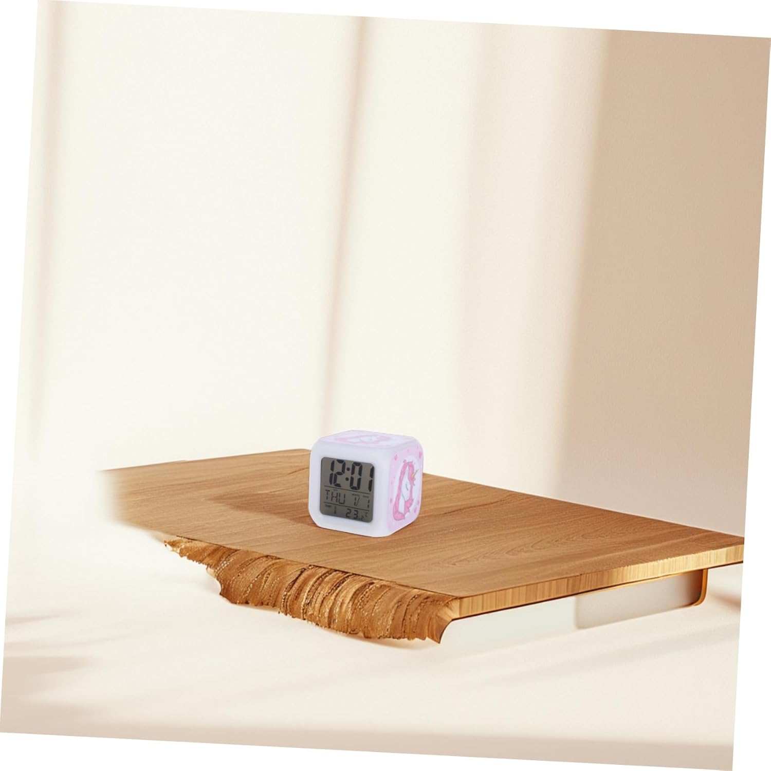 Unomor Unicorn LED Digital Alarm Clock with Brightness Control