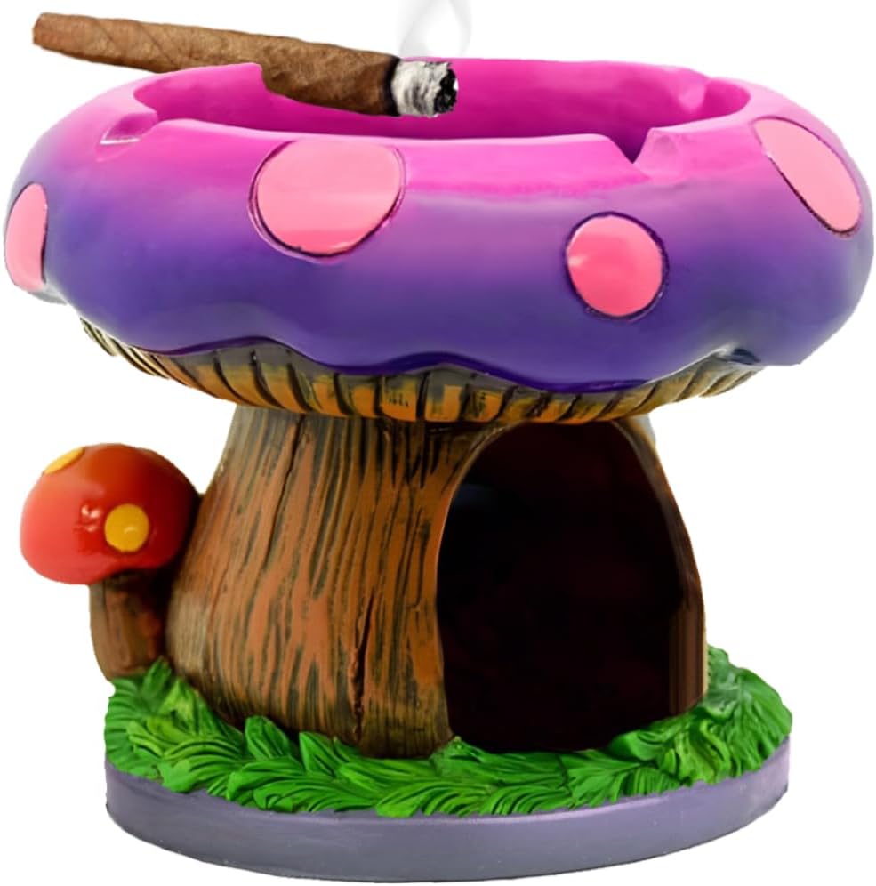 YukaBa Fantastical Mushroom Ashtray with Storage