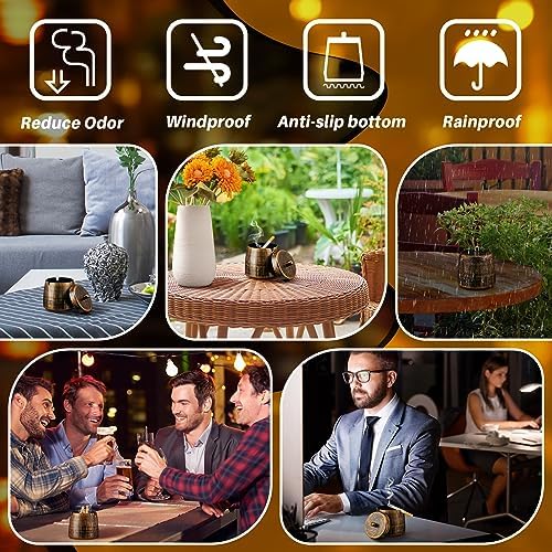 Yiiwinwy Windproof Cigarette Ashtray Outdoor