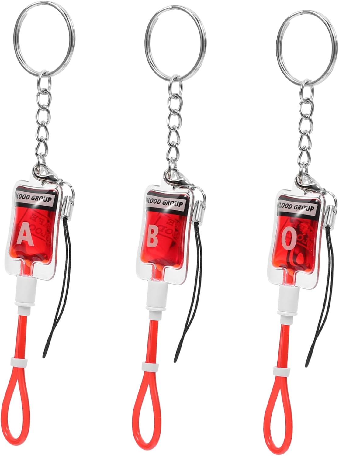 Halloween Blood Keychain Bag Pendant Charm