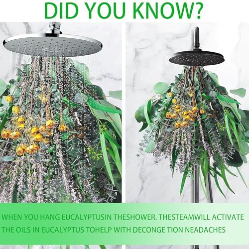 70pcs Dried Lavender and Eucalyptus Mix for Shower Hanging