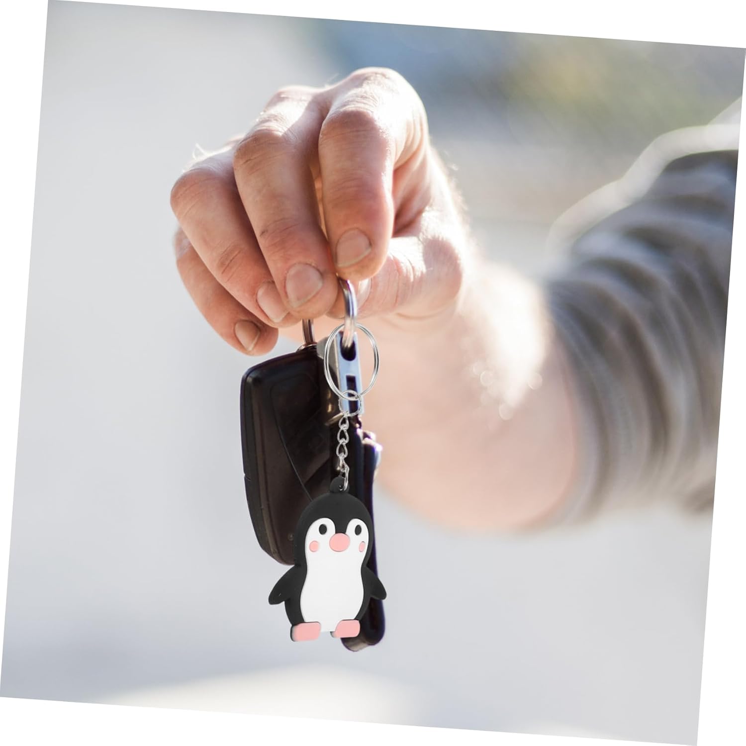 Zerodeko 24Pcs Penguin Keychain Animal Party Favor Backpacks