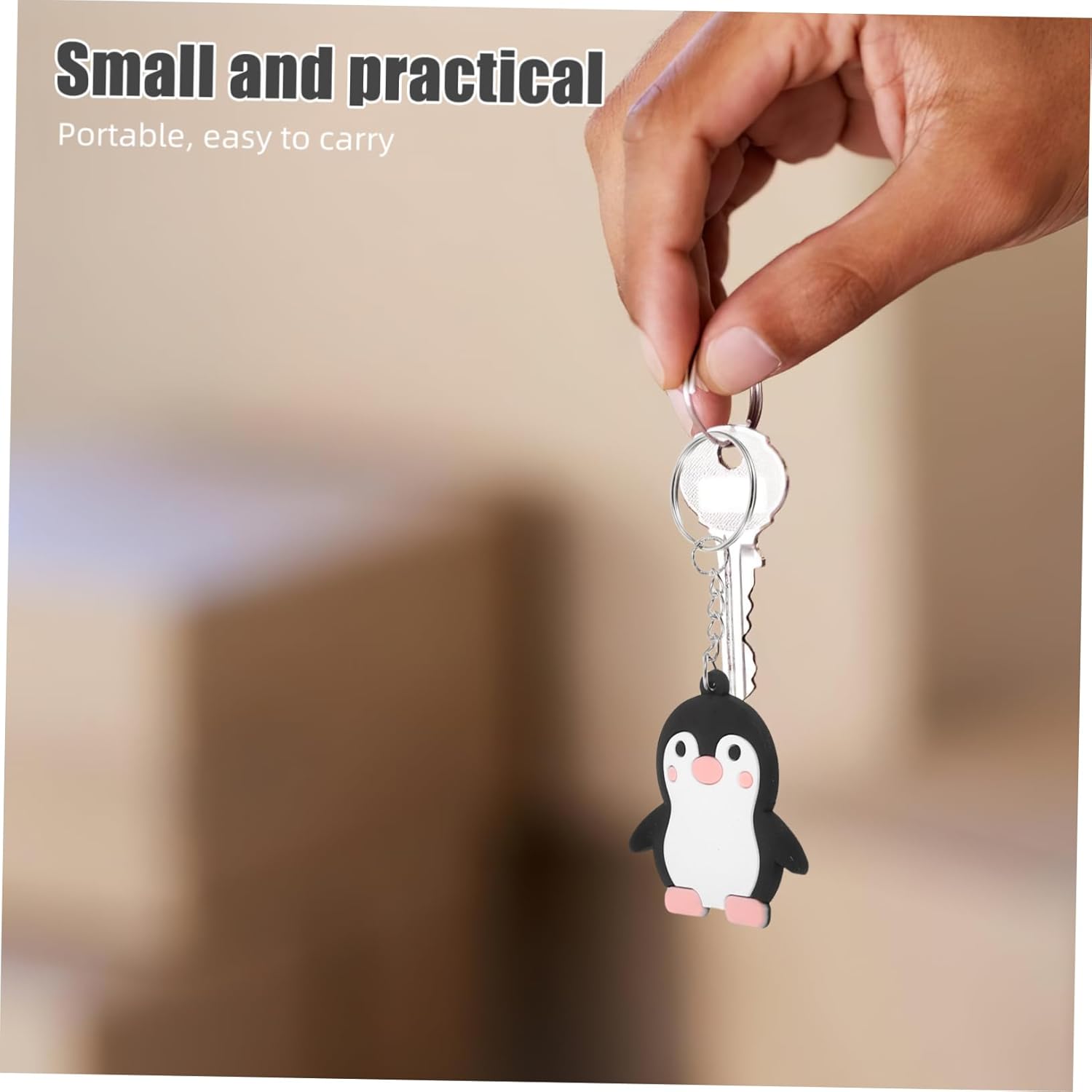 24Pcs Adorable Penguin Keyrings for Animal Themed Parties