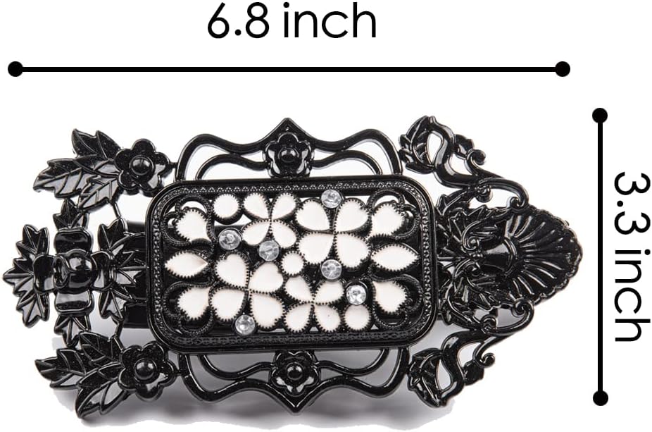 EMERZE Resin Curtain Tiebacks Black Clip Holdback