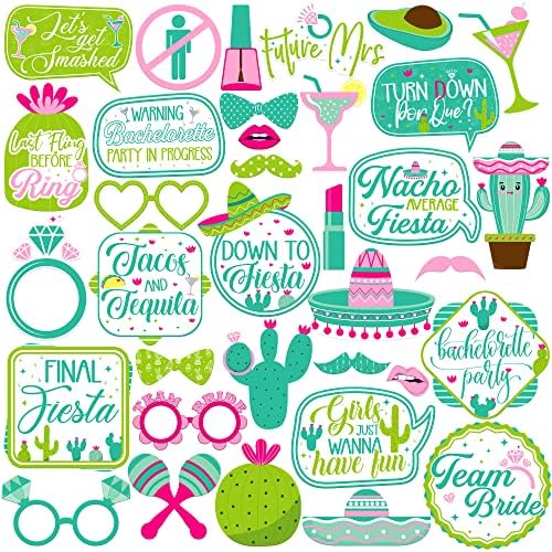 KatchOn Bachelorette Photo Booth Props Pack of 35
