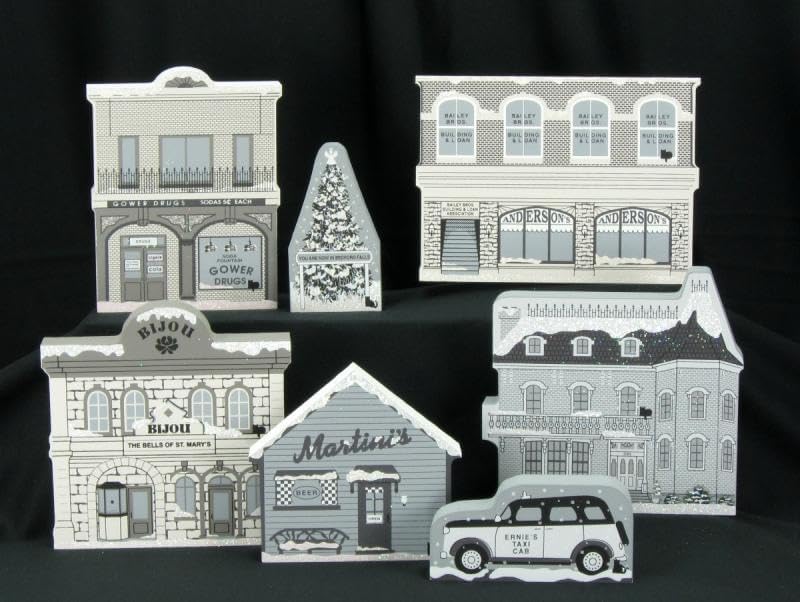 Cats Meow Village Its A Wonderful Life Shelf-Sitter