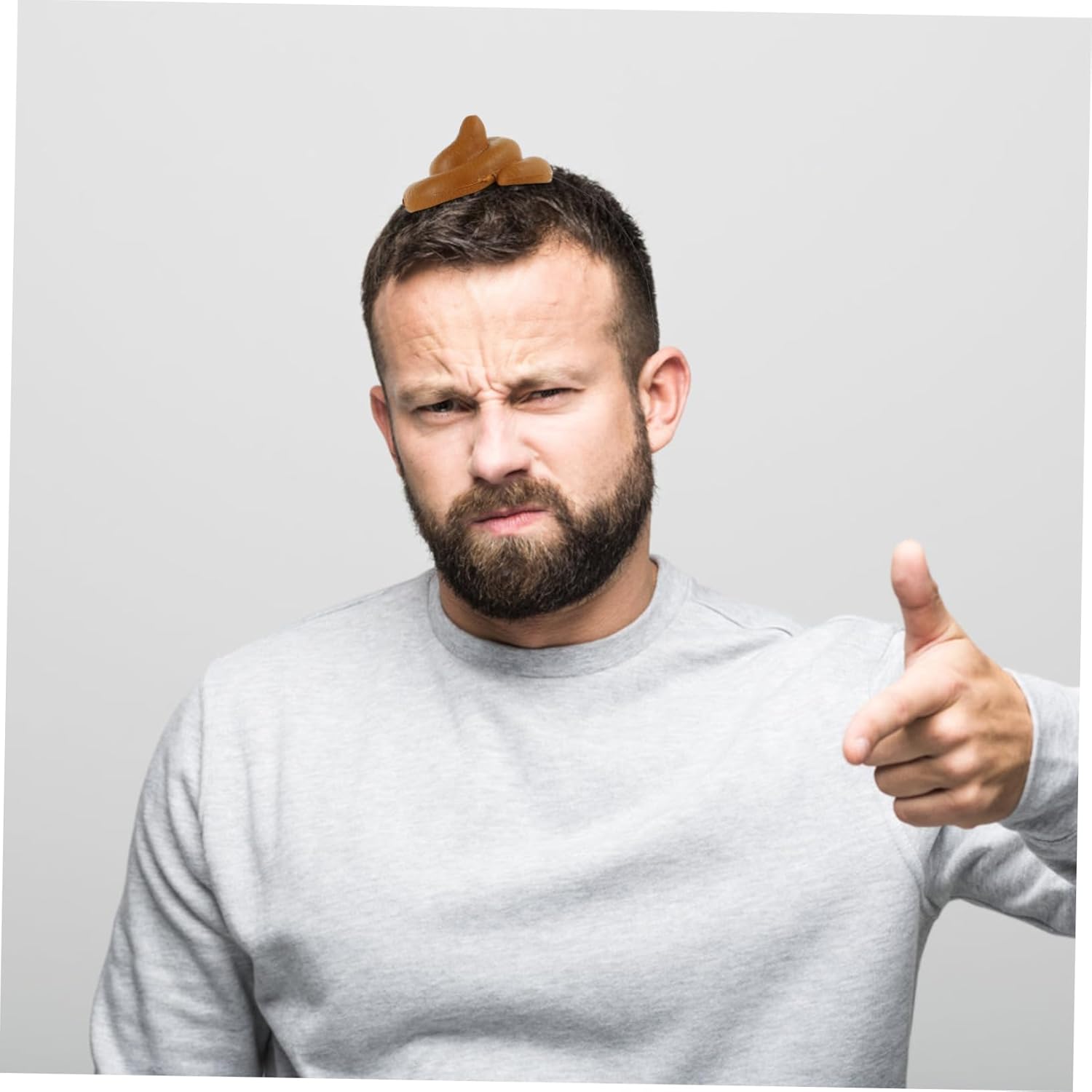 3pcs Funny Poop Hat Set for Party Prank Costumes