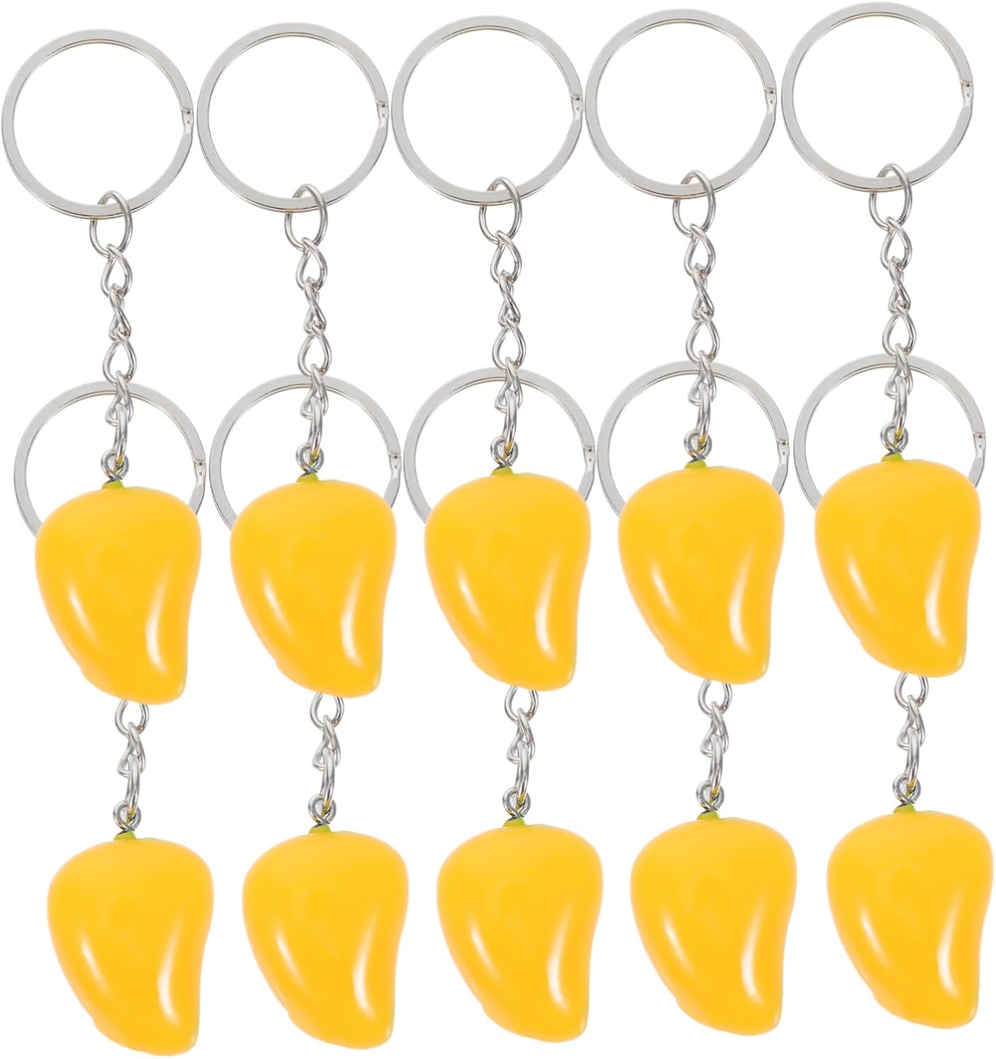 Alipis 10Pcs Summer Fruit Keychain Ornaments
