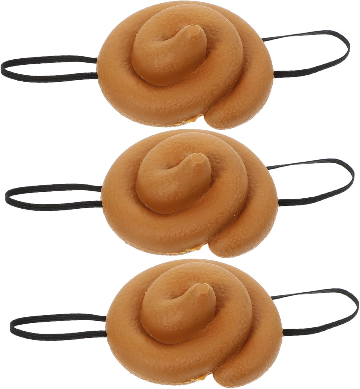 3pcs Funny Poop Hat Set for Party Prank Costumes
