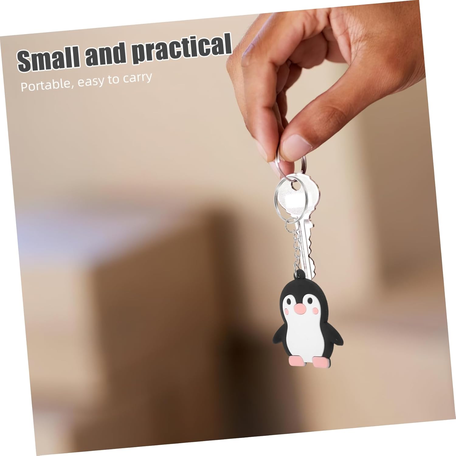 Zerodeko 24Pcs Penguin Keychain Animal Party Favor Backpacks