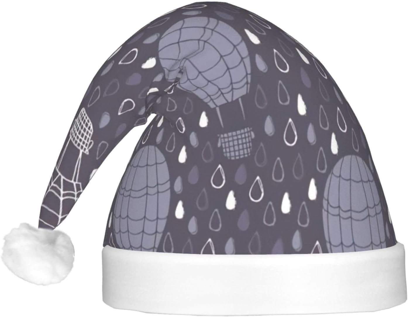 Hot Air Balloon LED Christmas Hat For Adults